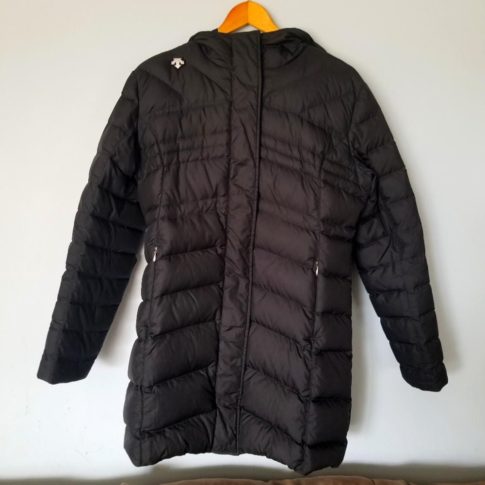 Womens Descente Long Down Jacket